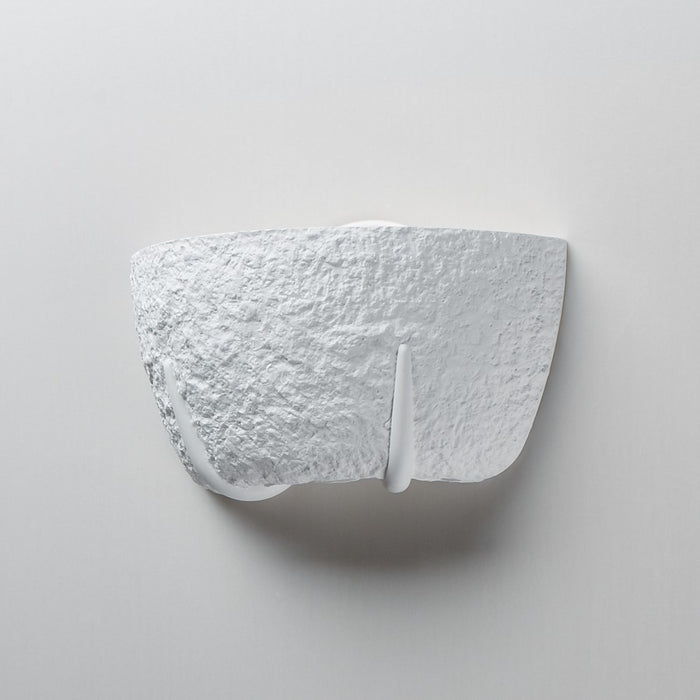 ET2 Lighting Geist 2 Light Wall Sconce, Textured White