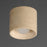 ET2 Lighting Cava 1 Light Semi-Flush Mount, Travertine