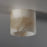 ET2 Lighting Cava 1 Light Semi-Flush Mount, /White Alabaster
