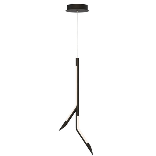 ET2 Lighting Scion 2 Light Single Pendant, Black - E25412-BK