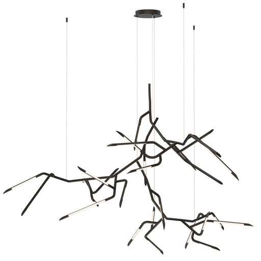 ET2 Lighting Scion 27 Light Multi-Light Pendant, Black - E25418-BK