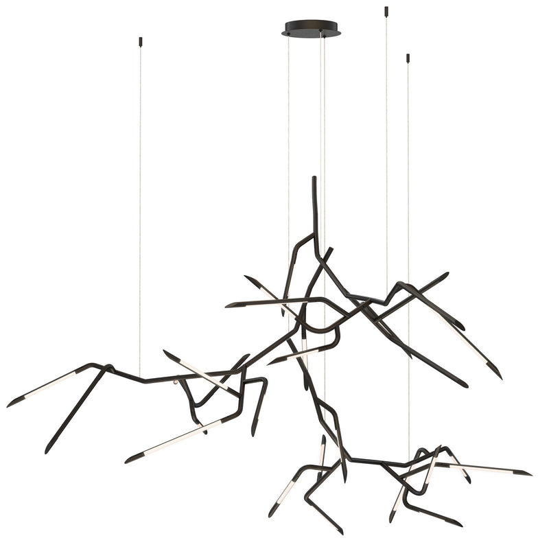 ET2 Lighting Scion 27 Light Multi-Light Pendant, Black