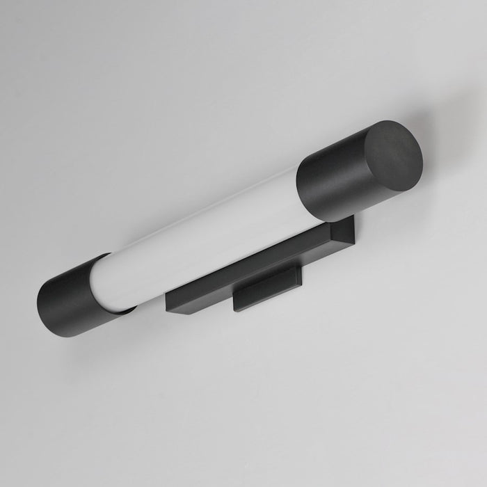 ET2 Lighting Canello 1Lt 24" LED Outdoor Wall Sconce, Black/White
