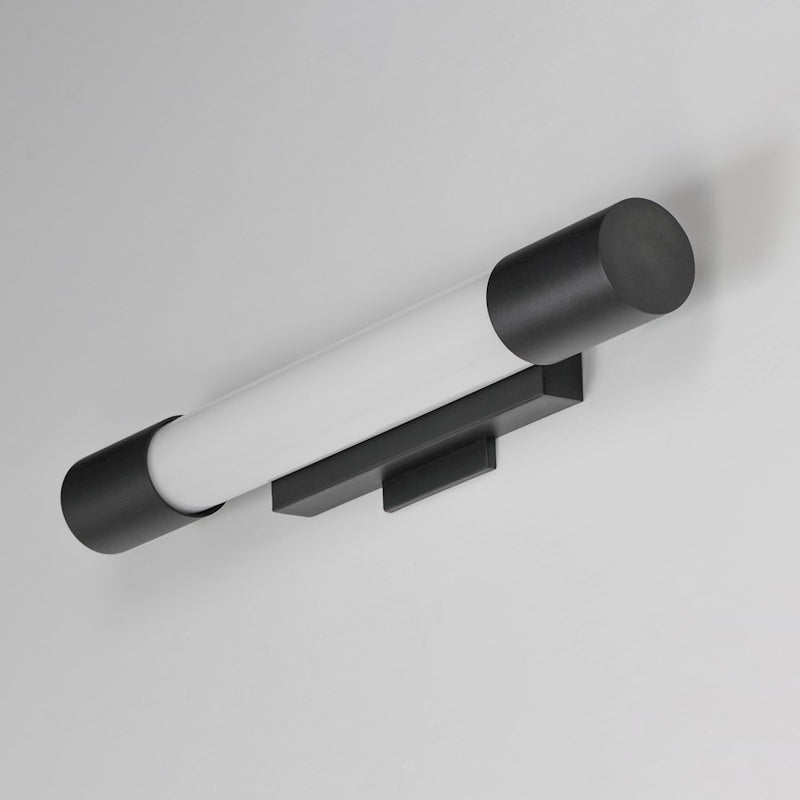ET2 Lighting Canello 1Lt 24" LED Outdoor Wall Sconce, Black/White