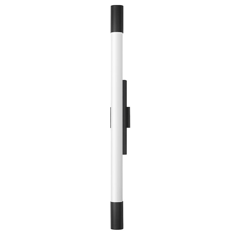 ET2 Lighting Canello 1Lt 48" LED Outdoor Wall Sconce, Black/White - E30094-01BK