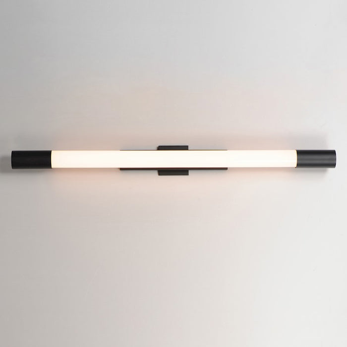 ET2 Lighting Canello 1Lt 48" LED Outdoor Wall Sconce, Black/White