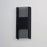 ET2 Lighting Rampart 2 Light LED Outdoor Wall Sconce, Black