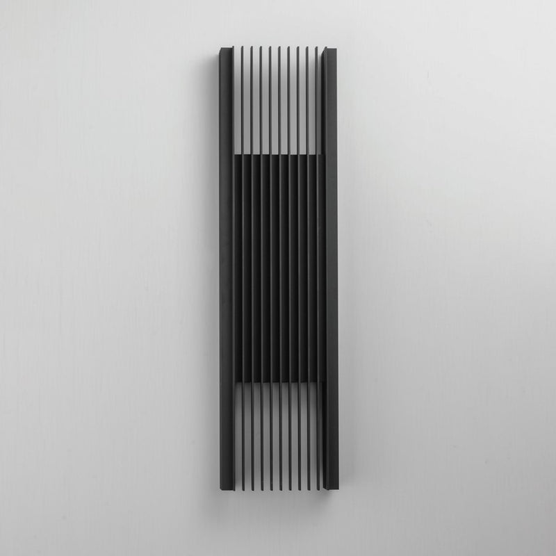 ET2 Lighting Rampart 2-Light XL LED Outdoor Wall Sconce, Black