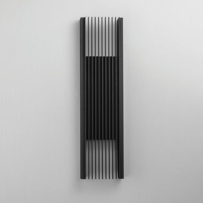 ET2 Lighting Rampart 2-Light XL LED Outdoor Wall Sconce, Black