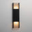 ET2 Lighting Rampart 2-Light XL LED Outdoor Wall Sconce, Black