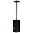 ET2 Lighting Rampart 2 Light LED Outdoor Pendant, Black