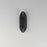 ET2 Lighting Tectonic 2 Light Outdoor Wall Mount, Black/Brass