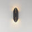 ET2 Lighting Tectonic 2 Light Outdoor Wall Mount, Black/Brass