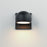 ET2 Lighting Modular Dome 1 Light LED Outdoor Sconce, Black