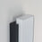 ET2 Lighting Tower LED 1 Light Outdoor Wall Sconce, Black/White