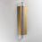 ET2 Lighting Hyperion 1Lt 18" Wall Sconce, Gold/Clear Crystal