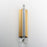 ET2 Lighting Hyperion 1Lt 18" Wall Sconce, Gold/Clear Crystal