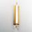 ET2 Lighting Hyperion 1Lt 18" Wall Sconce, Gold/Clear Crystal