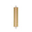 ET2 Lighting Hyperion 1Lt 24" Wall Sconce, Gold/Clear Crystal - E30202-122GLD