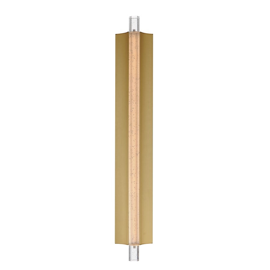 ET2 Lighting Hyperion 1Lt 30" Wall Sconce, Gold/Clear Crystal - E30203-122GLD