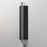 ET2 Lighting Hyperion 1Lt 24" Wall Sconce, Black/Clear Crystal