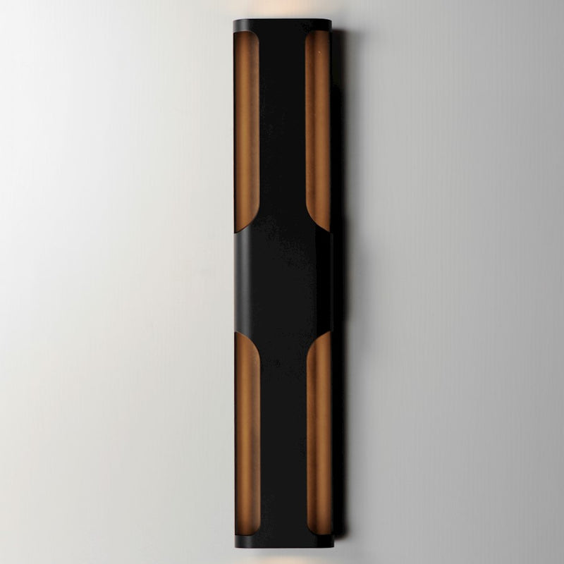 ET2 Lighting Maglev 1 Light 33" LED Outdoor Wall Mount, Black