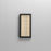 ET2 Lighting Highlander 1Lt 12" LED Outdoor Flush, Black/Linen
