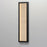 ET2 Lighting Highlander 1Lt 24" LED Bath Vanity, Black/Linen