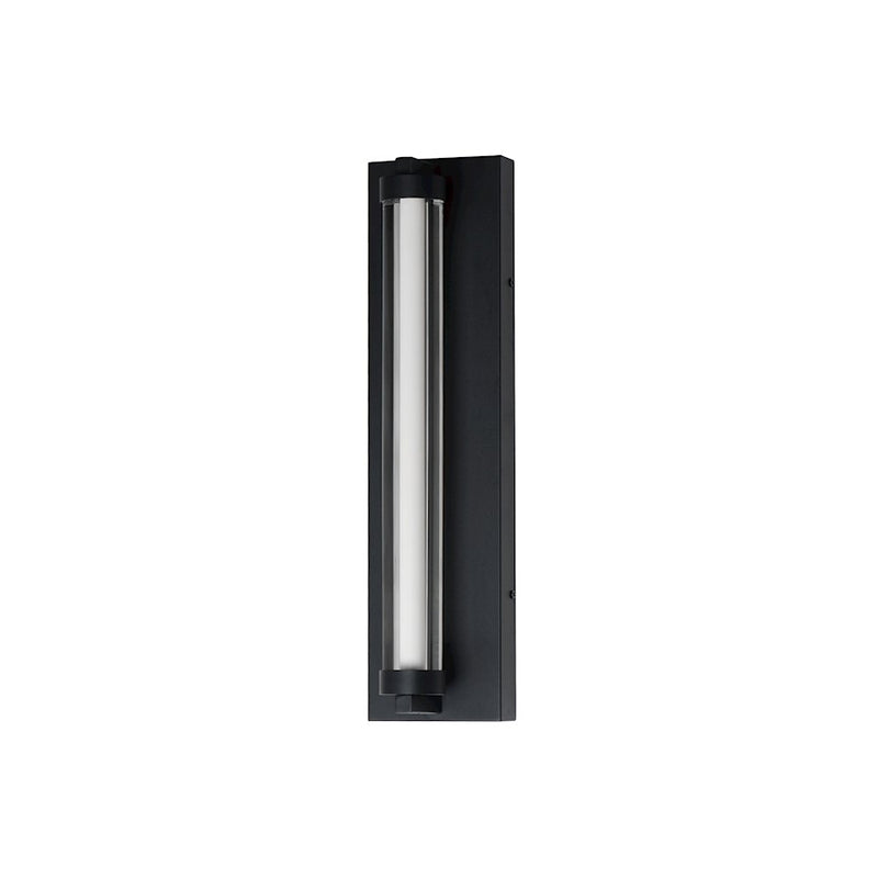 ET2 Lighting Highlander 1Lt 30" LED Bath Vanity, Black/Linen