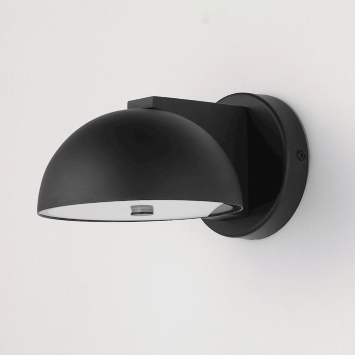 ET2 Lighting Cauldron 1 Light 7" LED Outdoor Wall Sconce, Black