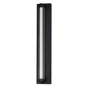 ET2 Lighting Fuse 1Lt 27" LED Outdoor Sconce, BK/Gold/Clear/WH - E30254-10BKGLD