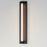 ET2 Lighting Fuse 1Lt 27" LED Outdoor Sconce, BK/Gold/Clear/WH