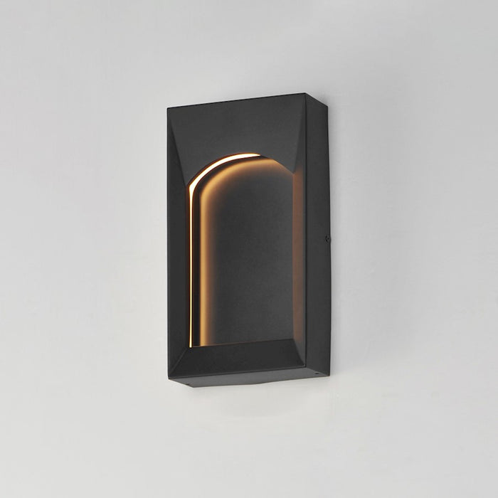 ET2 Lighting Brasilia Small 1 Light LED Outdoor Sconce, Black