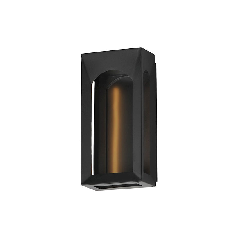 ET2 Lighting Brasilia 2 Light LED Outdoor Sconce, Black