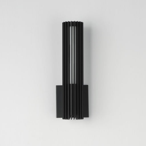 ET2 Lighting Citadel 1 Light 14" LED Outdoor wall sconce, Black