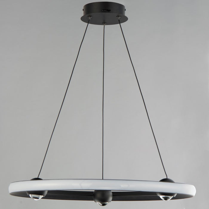 ET2 Lighting Citadel 2-Light 28" LED Outdoor wall sconce, Black