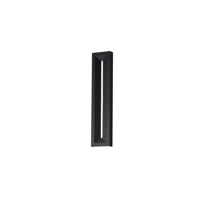 ET2 Lighting Fosso 1 Light 23.5" Outdoor Wall Mount, Black - E30332-BK