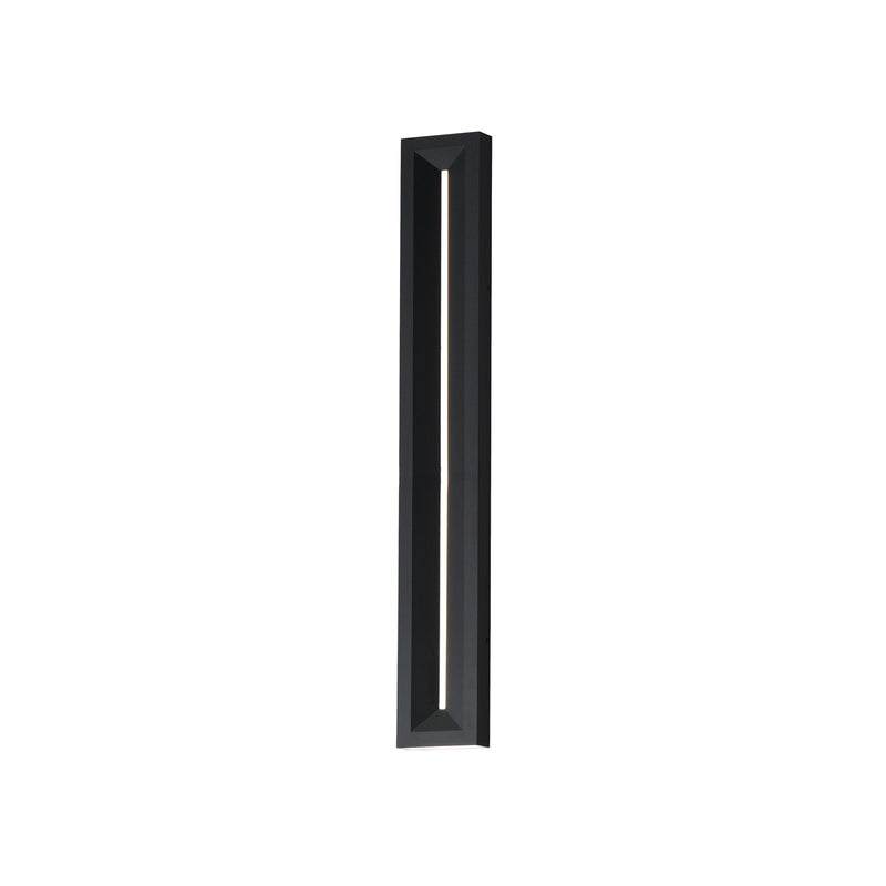 ET2 Lighting Fosso 1 Light 35.5" Outdoor Wall Mount, Black