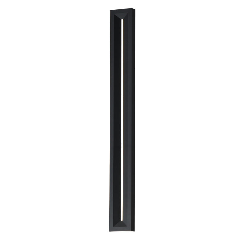 ET2 Lighting Fosso 1 Light 47" Outdoor Wall Mount, Black