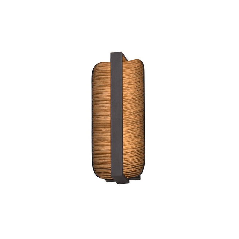 ET2 Lighting Terra 1Lt 16" LED Outdoor Wall Sconce, Bronze