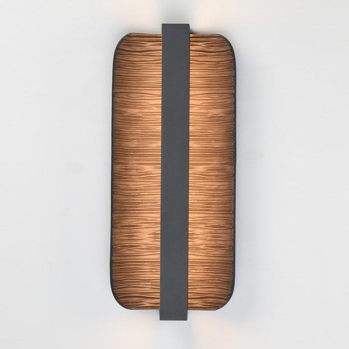 ET2 Lighting Terra 1Lt 16" LED Outdoor Wall Sconce, Bronze