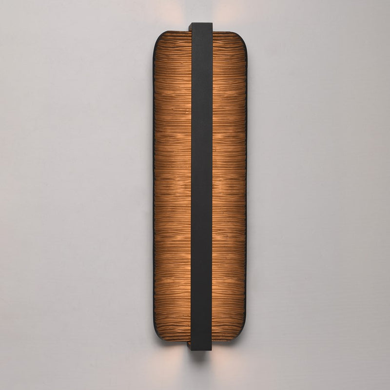 ET2 Lighting Terra 1Lt 24.5" LED Outdoor Wall Sconce, Bronze