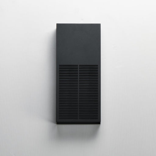 ET2 Lighting Grate 1 Light 14" LED Outdoor Wall Sconce, Black