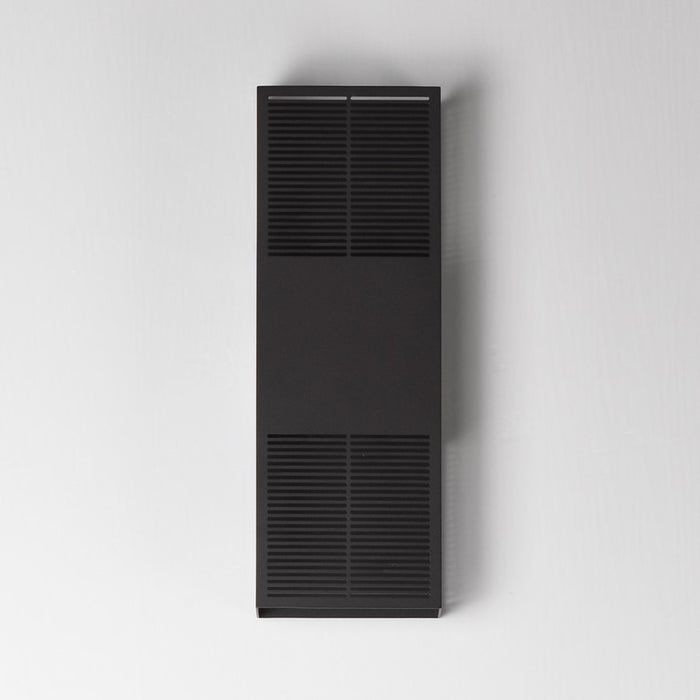 ET2 Lighting Grate 2Lt 18" LED Outdoor Wall Sconce, Bronze