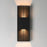 ET2 Lighting Grate 2-Light 18" LED Outdoor Wall Sconce, Black