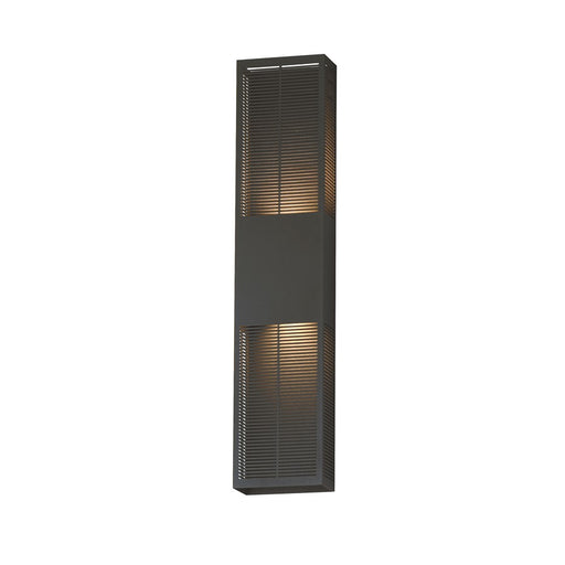 ET2 Lighting Grate 2Lt 30" LED Outdoor Wall Sconce, Bronze - E30395-ABZ