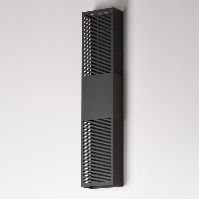 ET2 Lighting Grate 2Lt 30" LED Outdoor Wall Sconce, Bronze