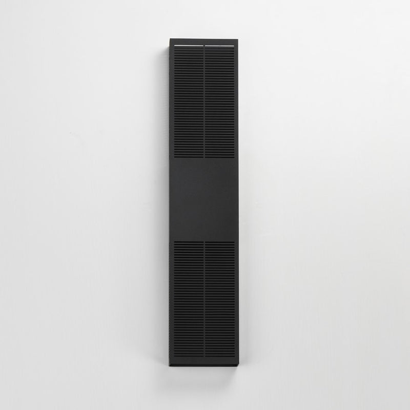ET2 Lighting Grate 2-Light 30" LED Outdoor Wall Sconce, Black