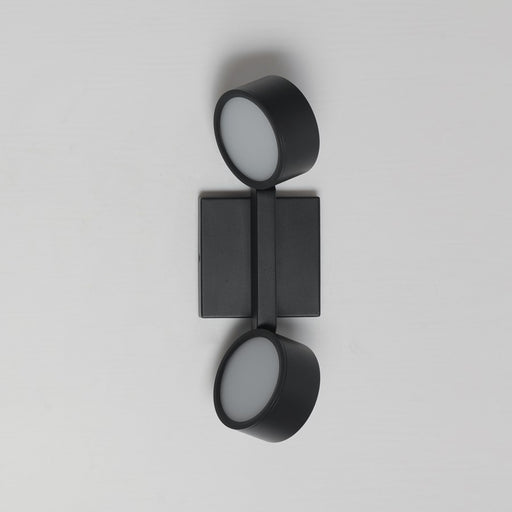 ET2 Lighting Embrace 2-Light LED Wall Sconce, Black