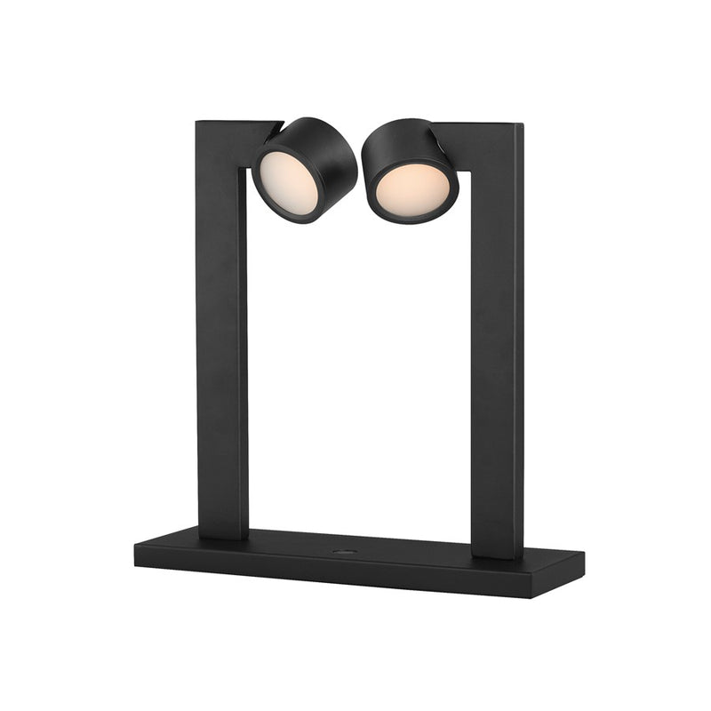 ET2 Lighting Embrace 2-Light Lamp, Black - E30523-BK